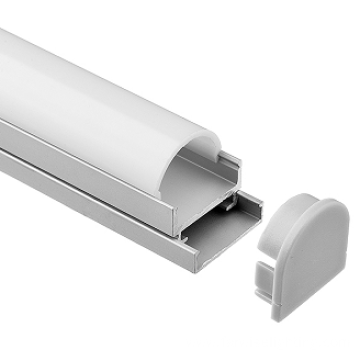 W19 H20 extrusion milky LED led diffuser